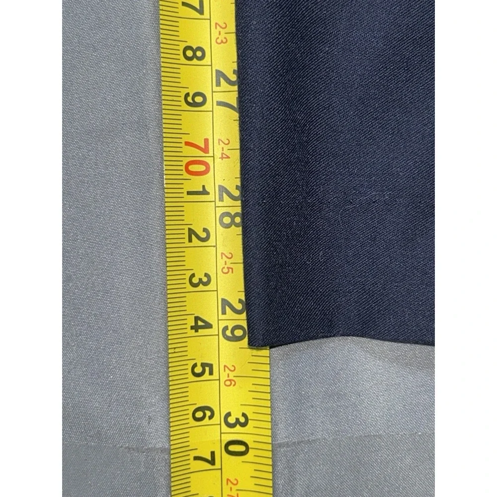 Tailorbyrd Dress Pants Mens 36x30 Blue Flat Front Classic Fit Straight Leg